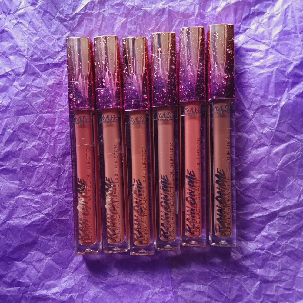 Amuse Rain On me Long Lasting Lipstick Bundle